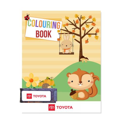 Colouring Book & Crayon Set